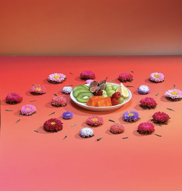 Diseño de producción para comercial y sesión fotográfica de OPPO, dirección de arte por Dayanara Gio